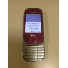 CELULAR NOKIA 7230 DESBLOQUEADO ROSA USADO